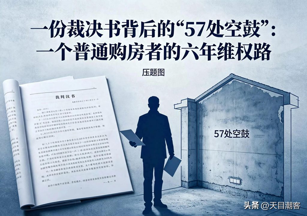 57处空鼓、7480平方厘米、1.8亿欠税：一个开发商的“烂尾”九年