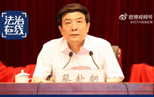 中央宣传部原副部长蔡赴朝被查